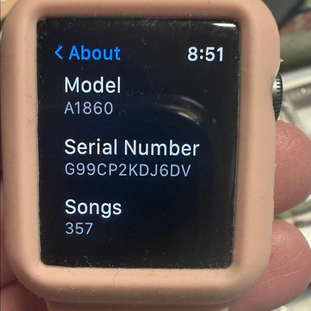 Apple Smartwatch - Soft Pink with 12 accessories!